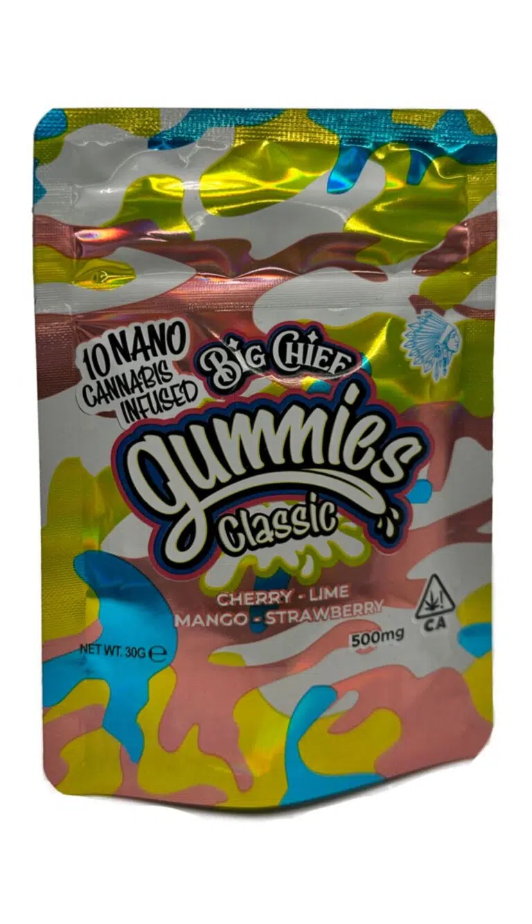 Big Chief Nano Infused Gummies 500mg