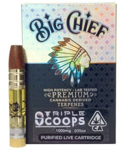 BIG CHIEF CDT CARTRIDGE 1G – TRIPLE SCOOPS