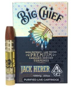 BIG CHIEF CDT CARTRIDGES 1G – JACK HERER