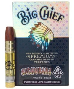 BIG CHIEF CDT CARTRIDGES 1G – STRAWNANA